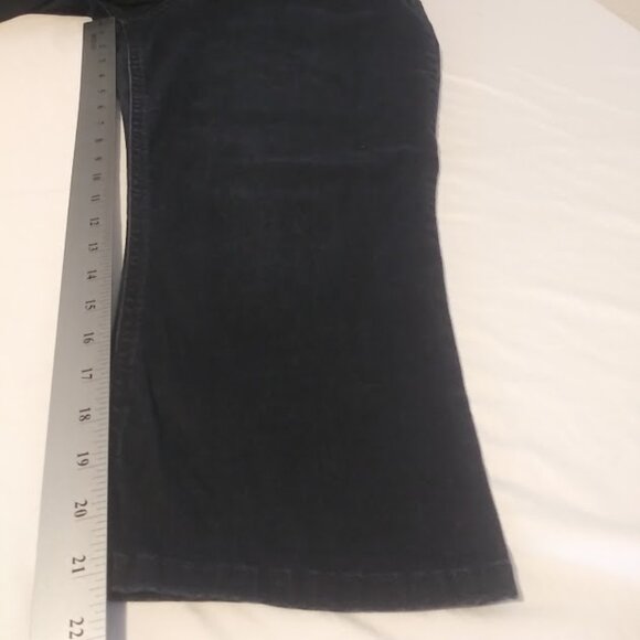 Lee Easy Fit women's size 16 medium dark blue capri - Picture 12 of 15